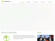 Tablet Screenshot of myhomepalm.com